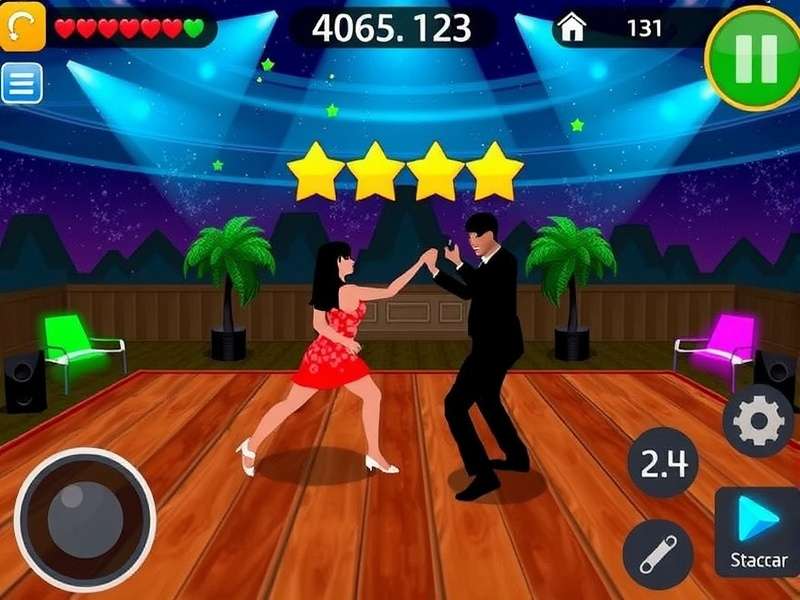 Salsa With Stars Game Screenshot